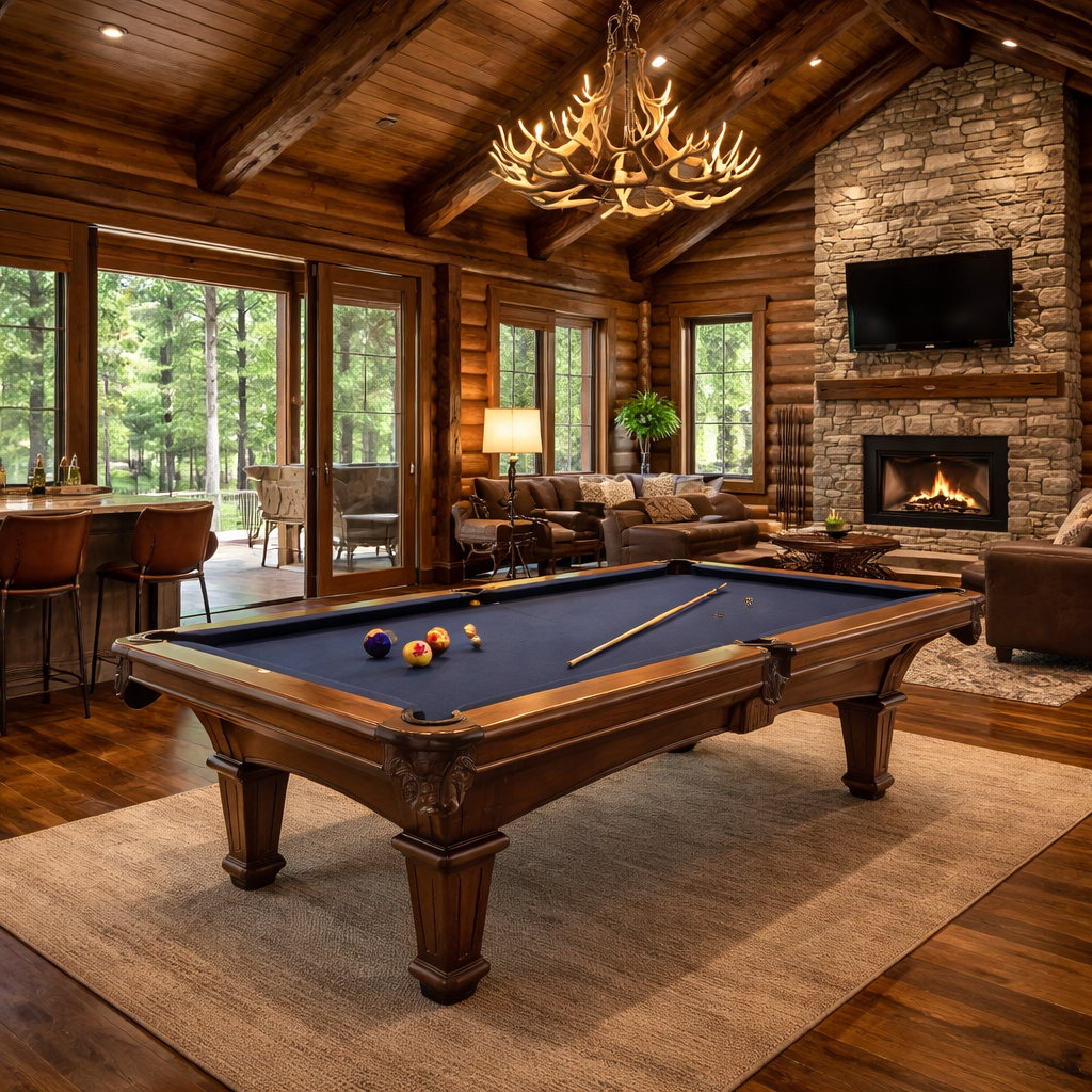 Wood Pool Tables