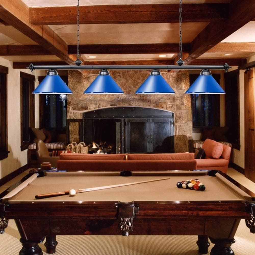 Pool Table Light for 7' 8' 9' Table, Billiard Pool Table Lights