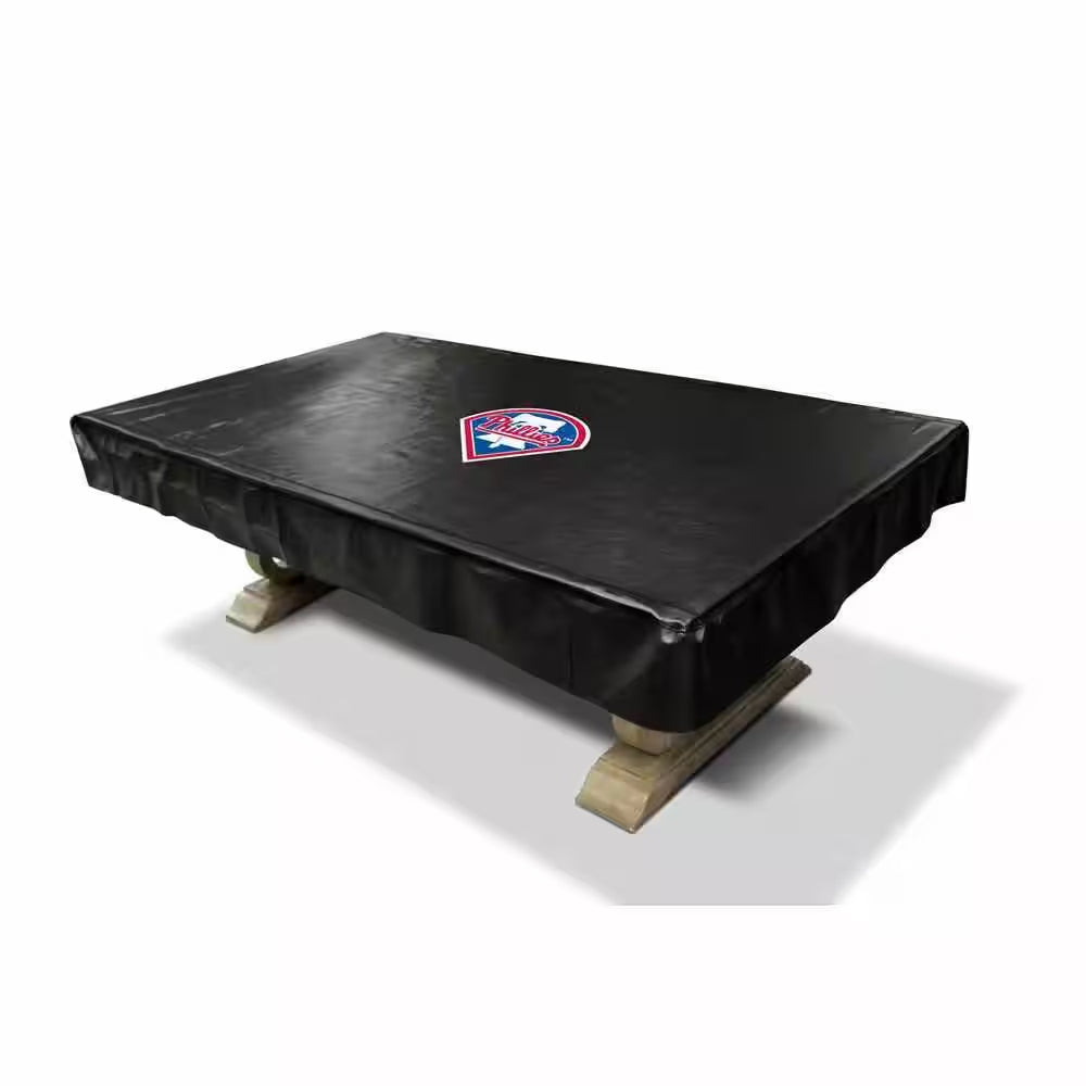 Philadelphia Phillies 8 Ft. Deluxe Pool Table Cover