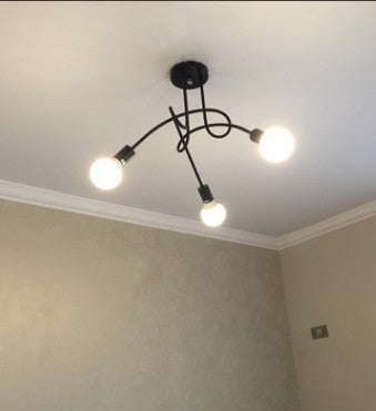 The Minimalist Iron Multi-Light Chandelier