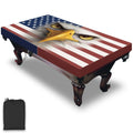 Pool Table Cover Waterproof & Dustproof Outdoor/Indoor Polyester Taffeta Clo