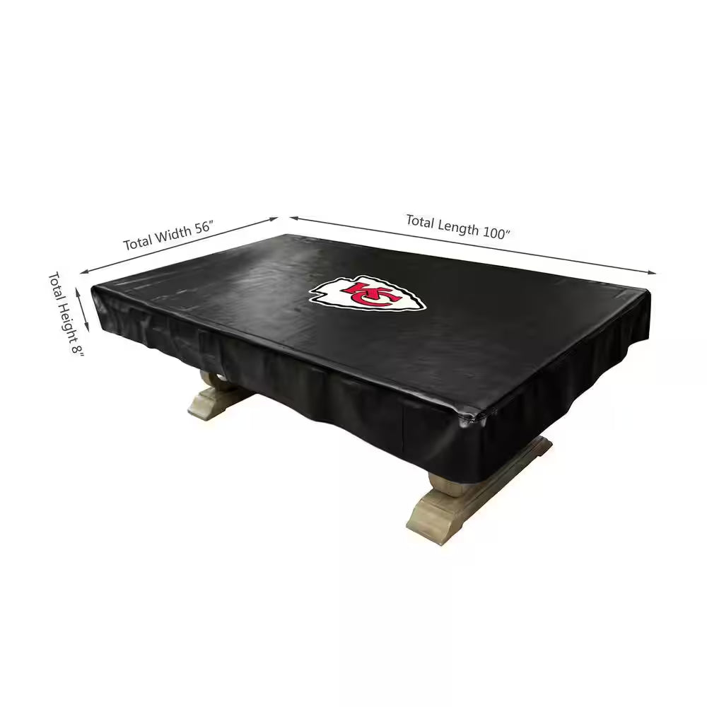 Kansas City Chiefs Pool Table Cover