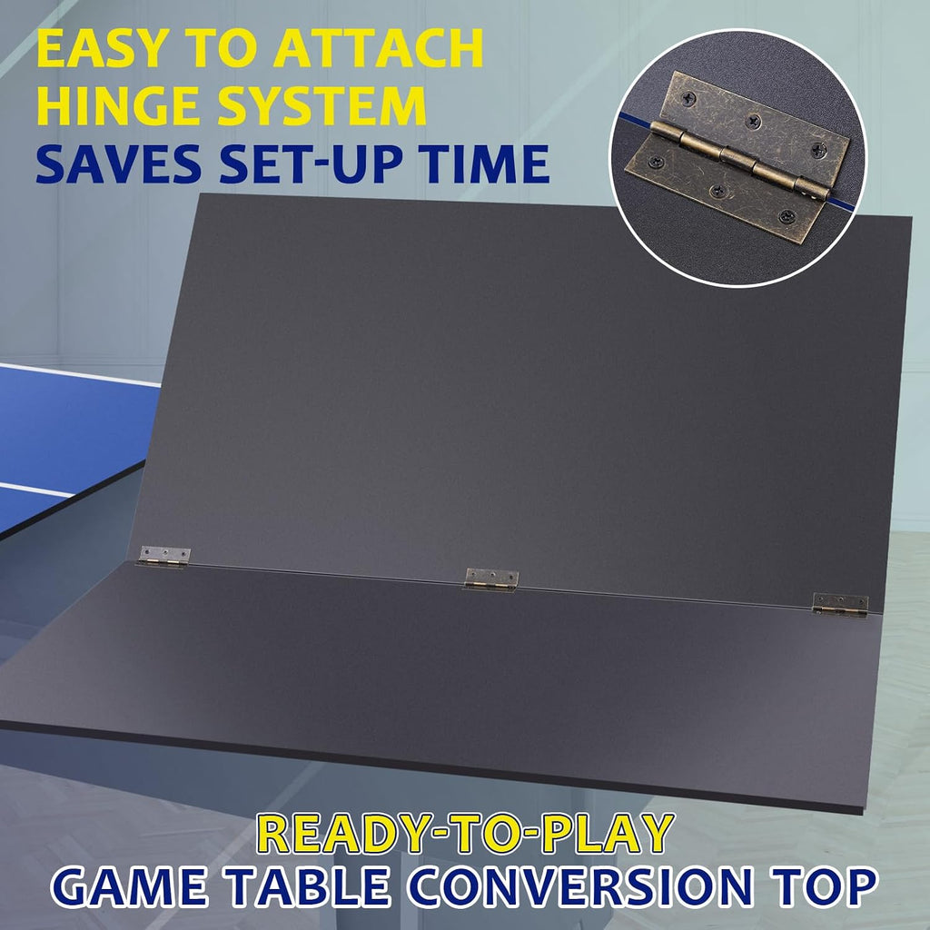 Ping Pong Table Topper for Pool Table, Folding Table Tennis Top