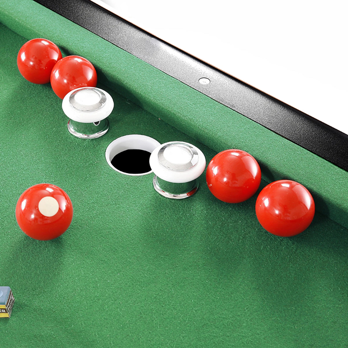 Renegade Slate Bumper Pool Table, 54-In, Green