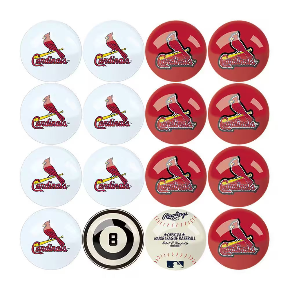 Cardinals Billiard Balls with Numbers