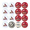 Cardinals Billiard Balls with Numbers