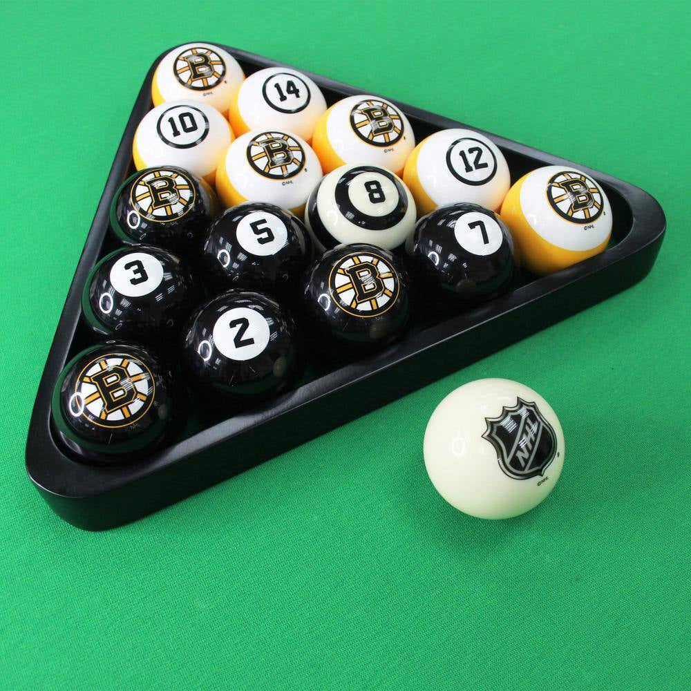 Boston Bruins Billiard Balls with Numbers