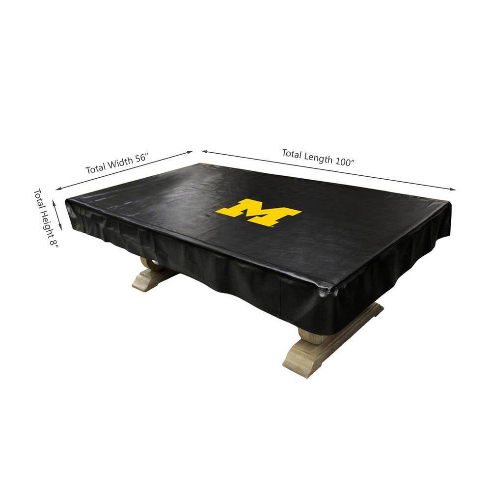 Michigan Wolverines Pool Table Cover