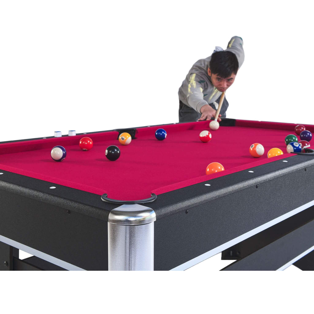 The SpacePlay 6’ Convertible Pool & Table Tennis Table