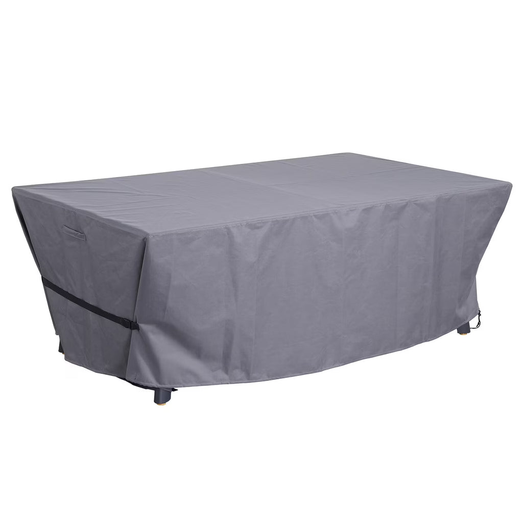 Santorini 7’ Outdoor Slate Pool Table with Dining Top and Ping Pong
