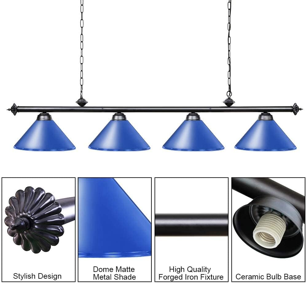 Pool Table Light for 7' 8' 9' Table, Billiard Pool Table Lights