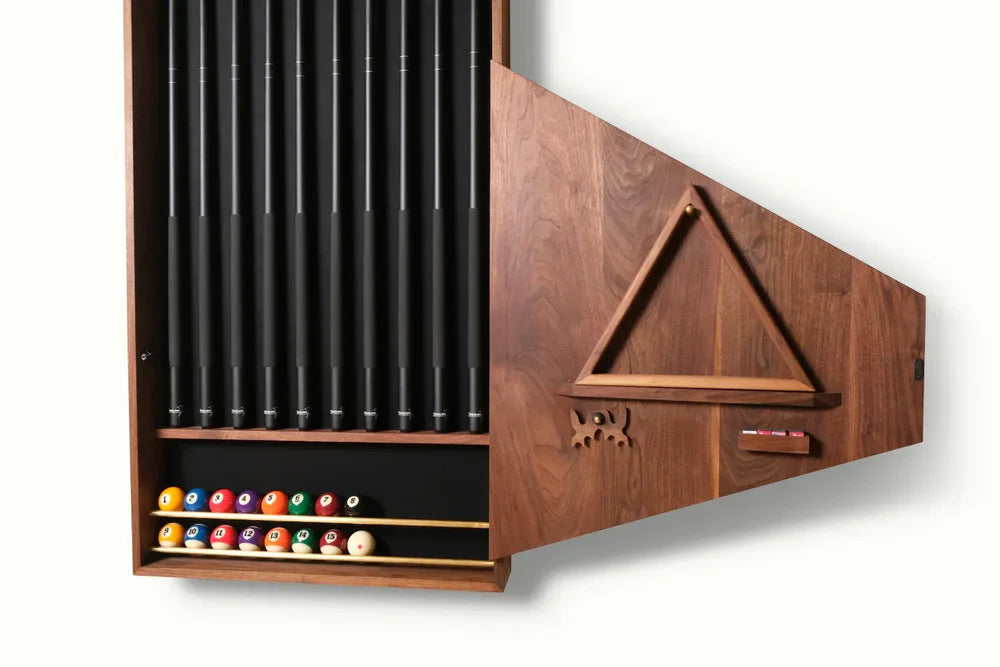 The Woolsey Cue Rack Cabinet