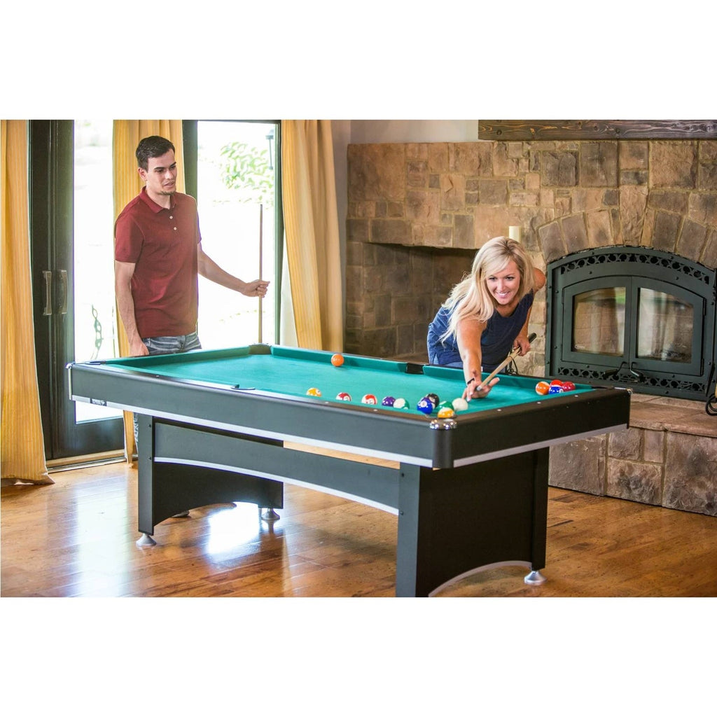 The DualPlay Convertible 7’ Pool & Table Tennis Table