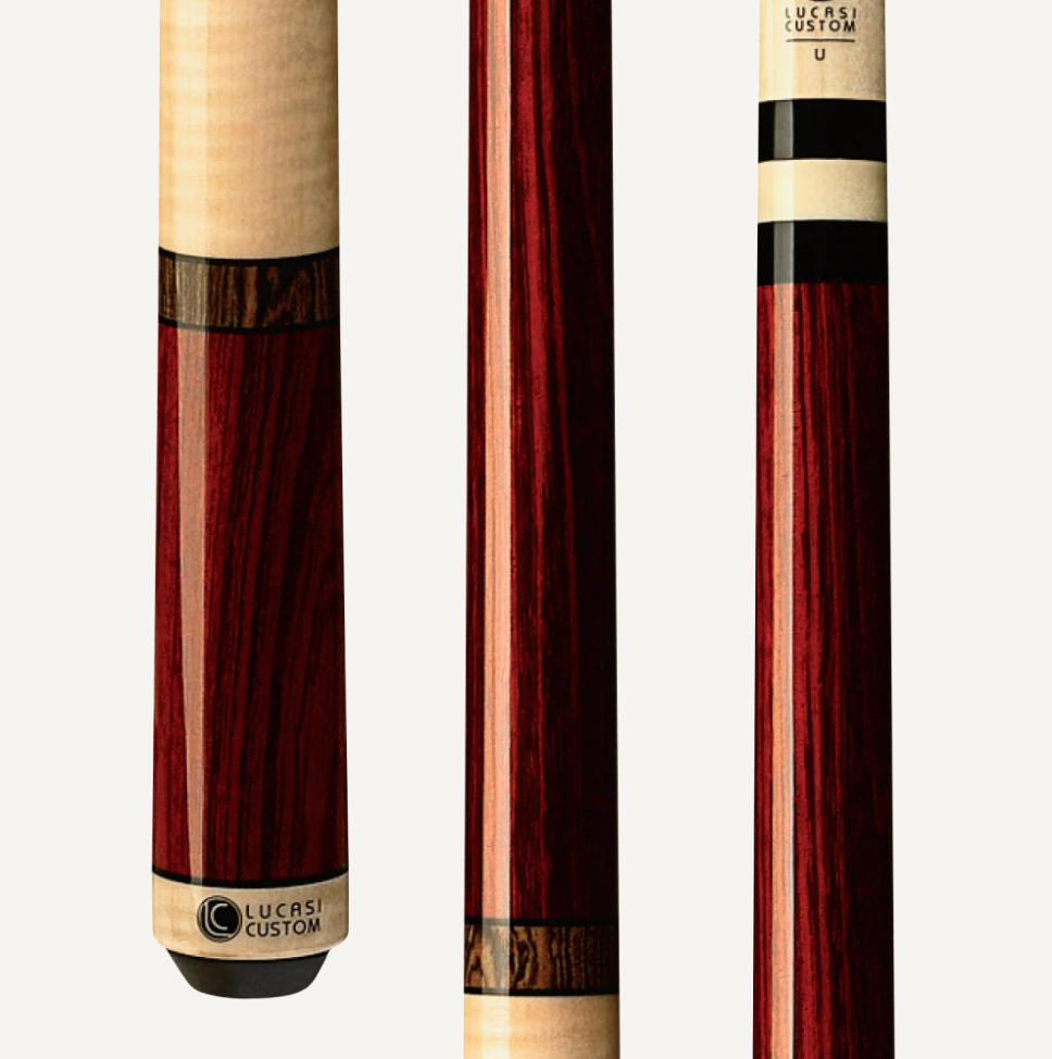 The Lucasi Rengas Curly Maple Performance Cue
