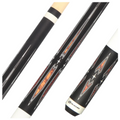 The Players Matte Black Snakewood Performance Cue