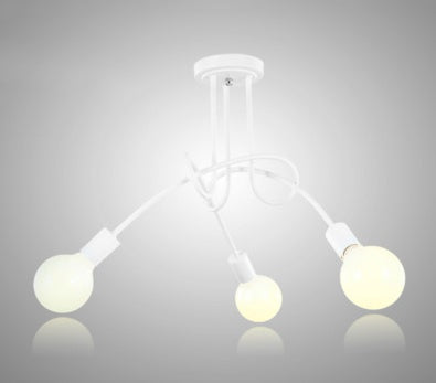 The Minimalist Iron Multi-Light Chandelier