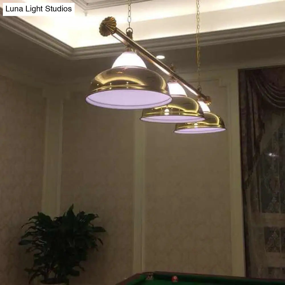 The Double Bubble Luxe Linear Pendant Light