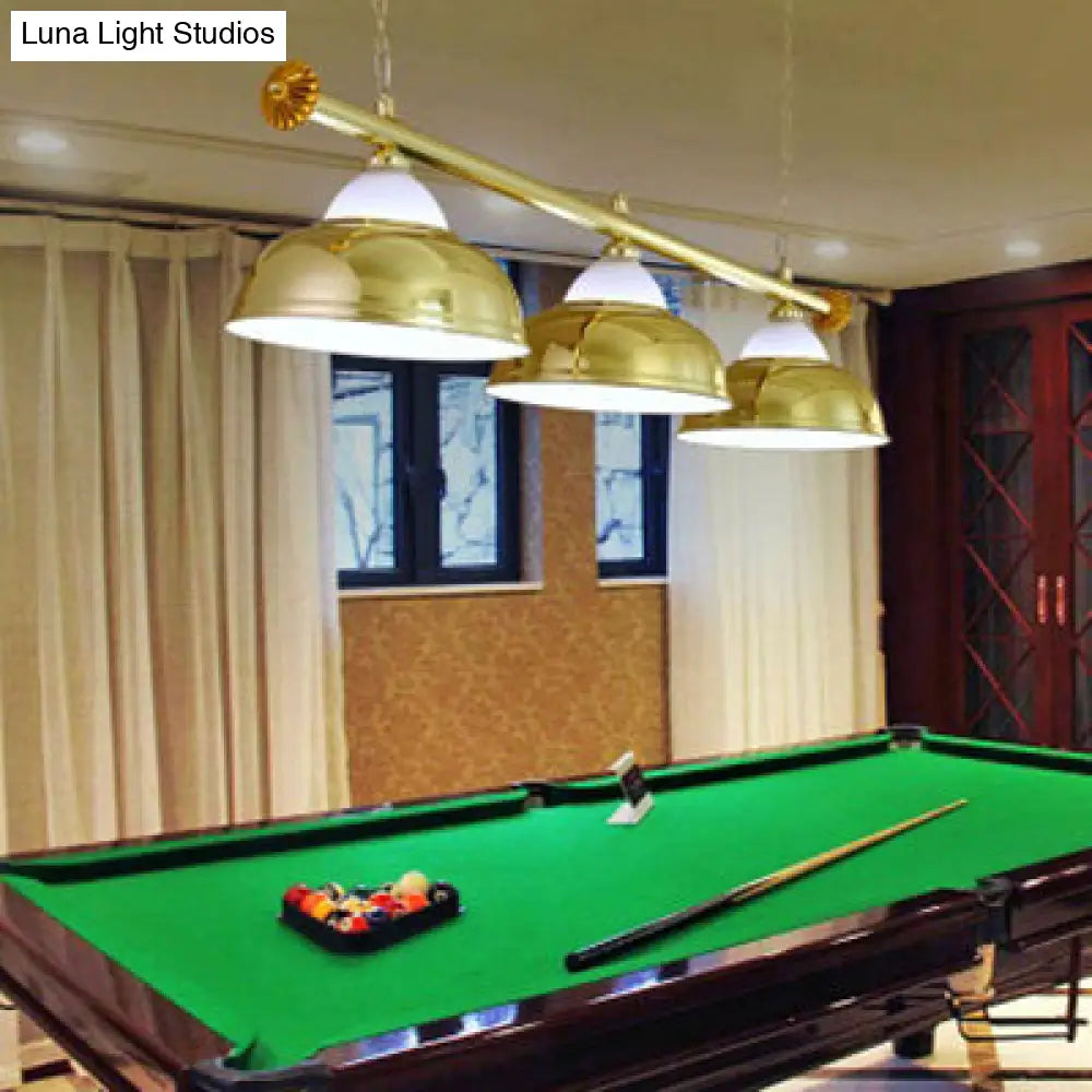 The Double Bubble Luxe Linear Pendant Light