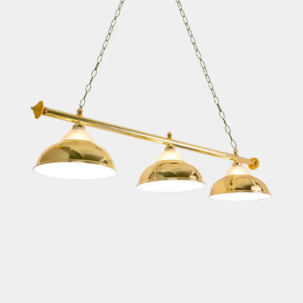 The Double Bubble Luxe Linear Pendant Light