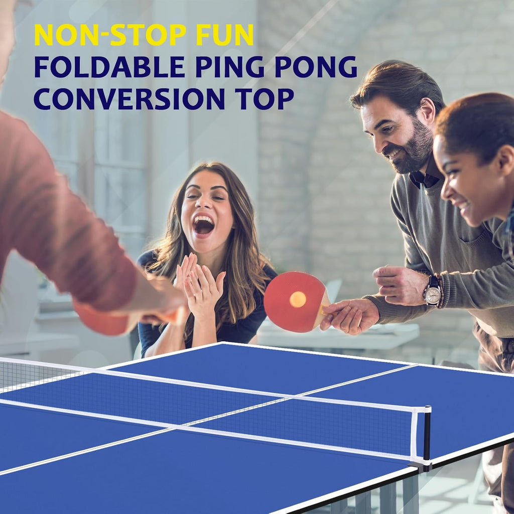 Ping Pong Table Topper for Pool Table, Folding Table Tennis Top