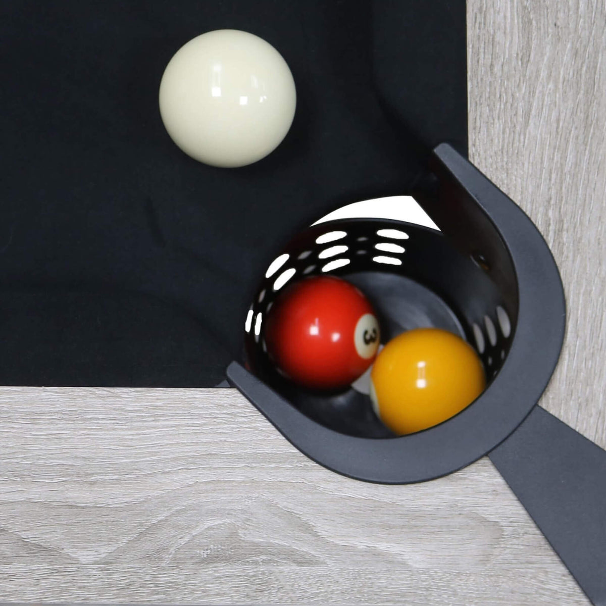 The Ridgewood 7’ Rustic X-Leg Pool Table