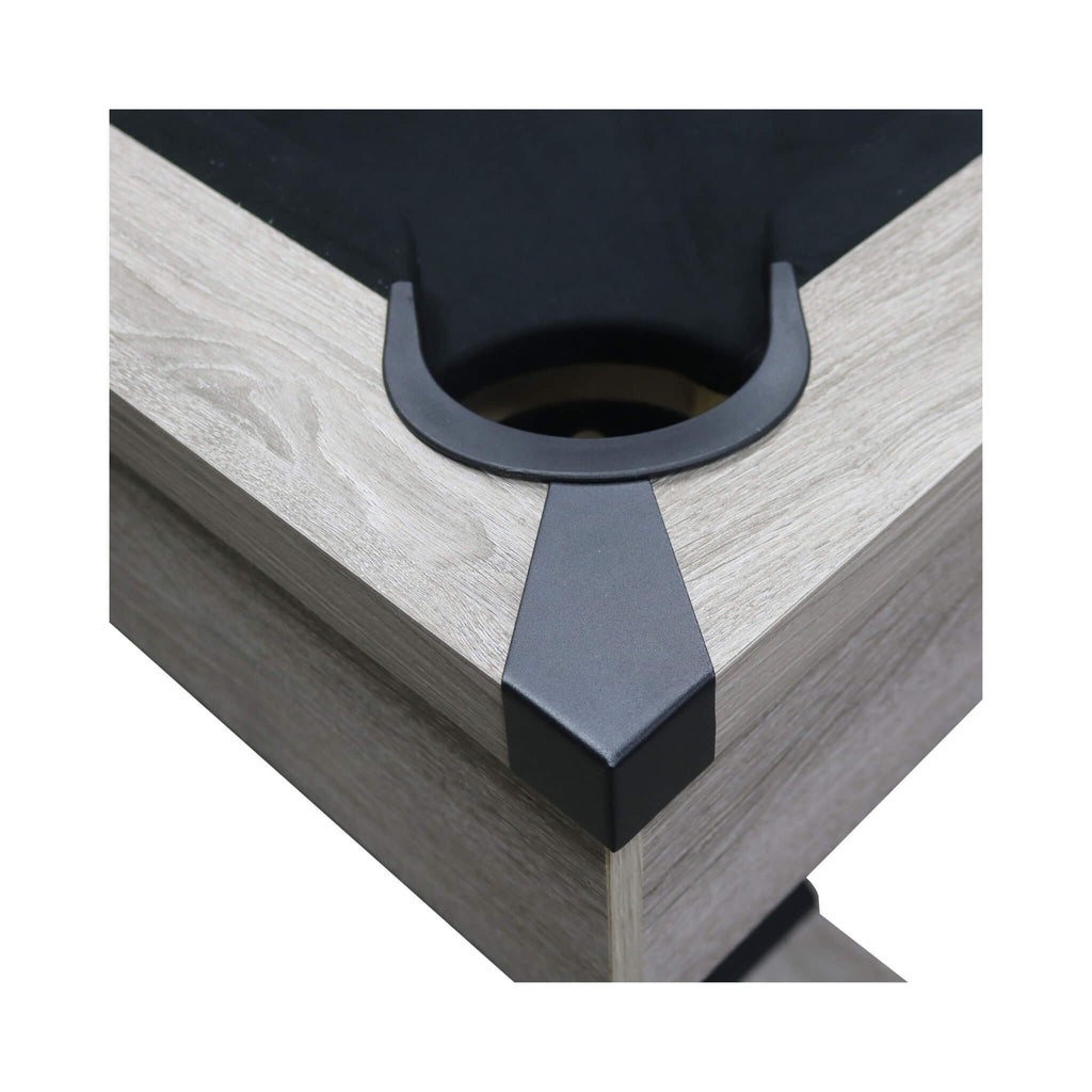 The Ridgewood 7’ Rustic X-Leg Pool Table