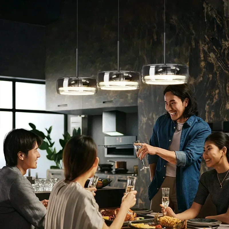 The GlassLine Modern Pendant Light