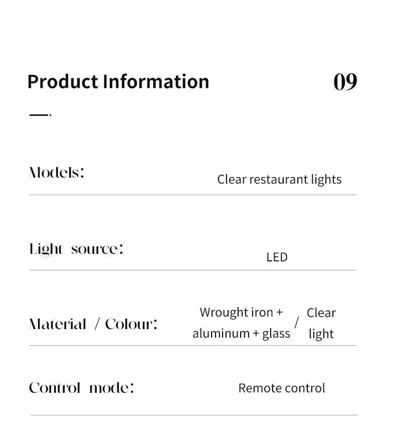 The GlassLine Modern Pendant Light