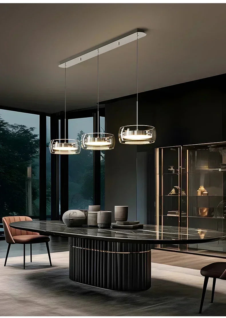 The GlassLine Modern Pendant Light