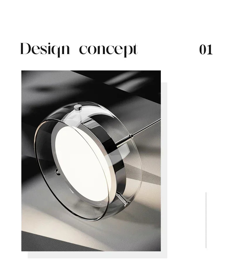 The GlassLine Modern Pendant Light
