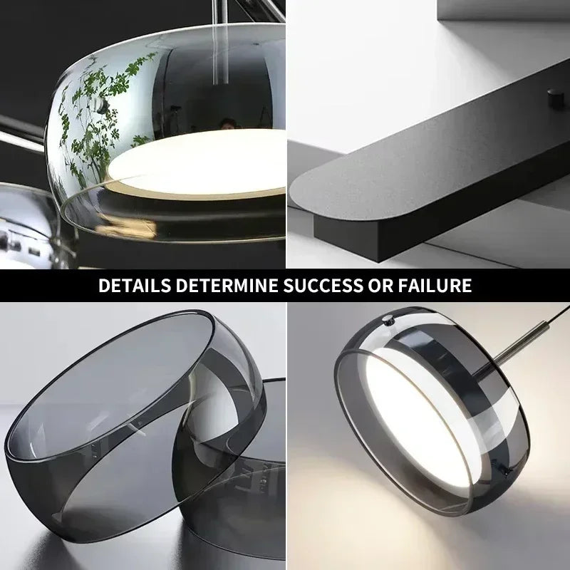 The GlassLine Modern Pendant Light