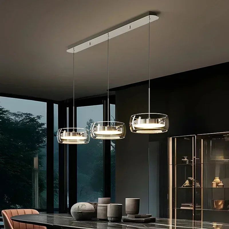 The GlassLine Modern Pendant Light