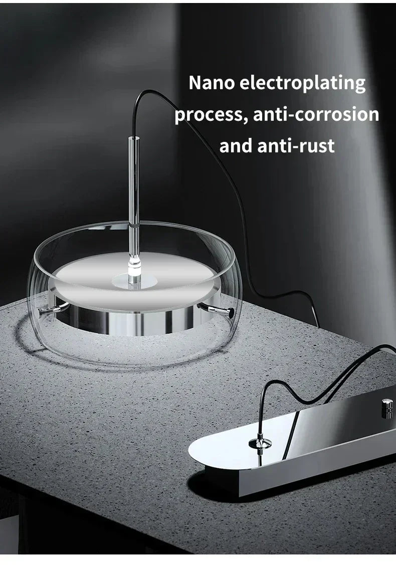 The GlassLine Modern Pendant Light