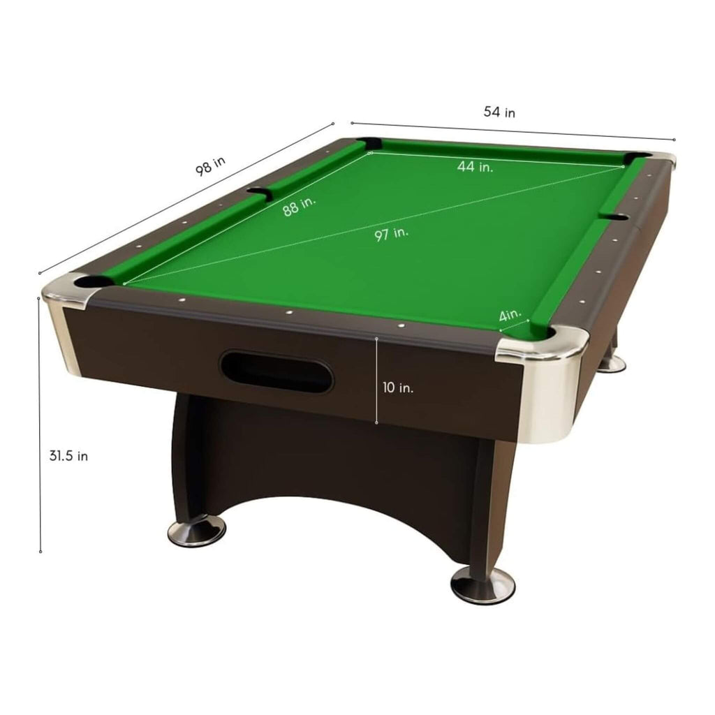 The Velocity 8’ Ball Return Pool Table