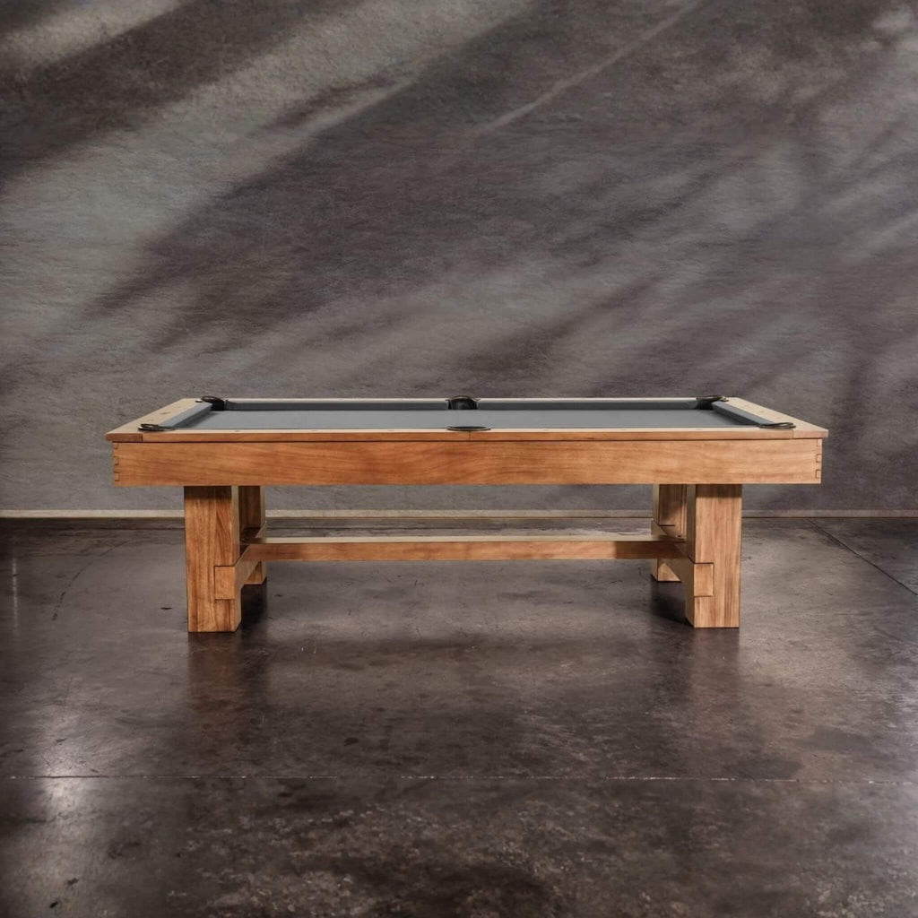The Presli 8’ Acacia Slate Pool Table