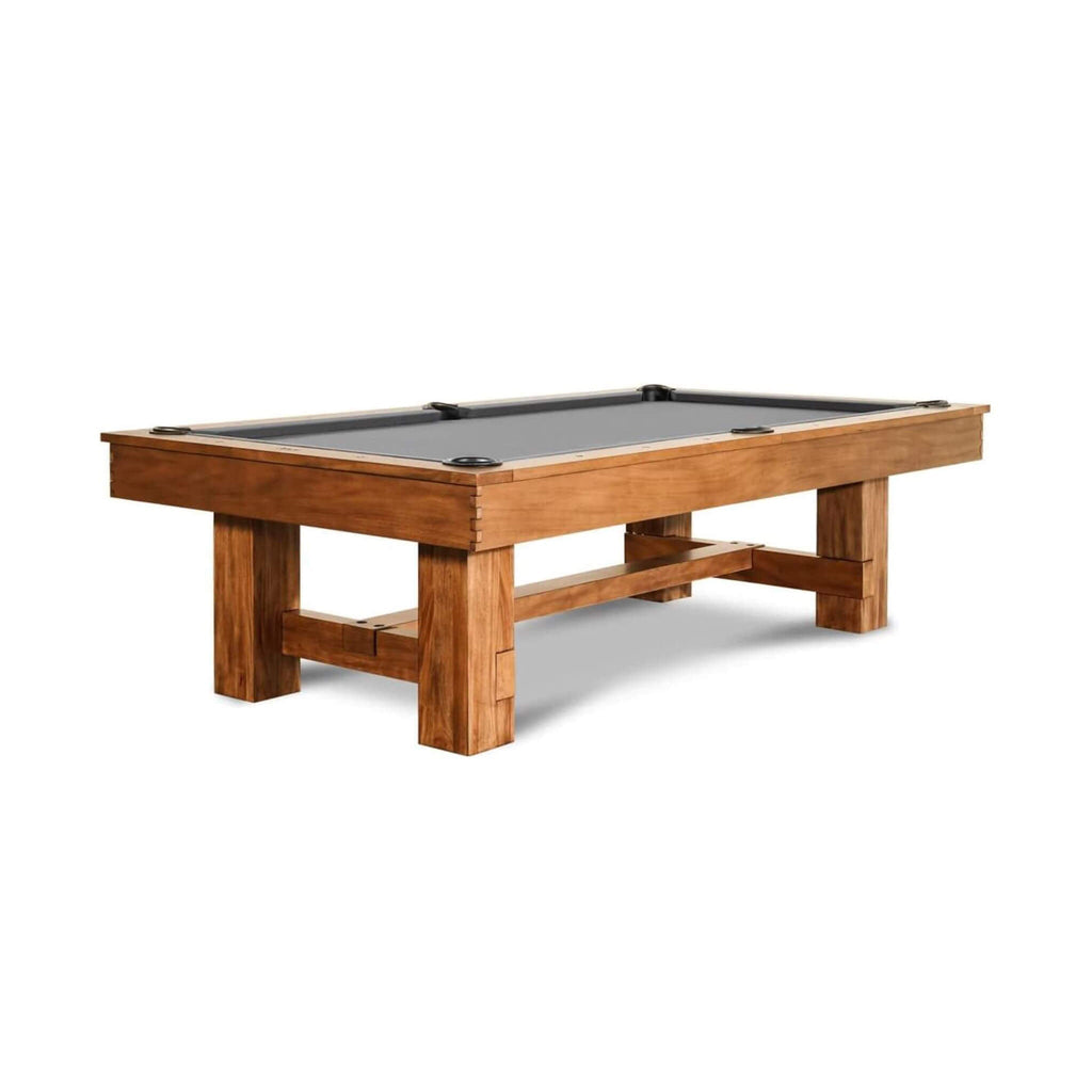 The Presli 8’ Acacia Slate Pool Table