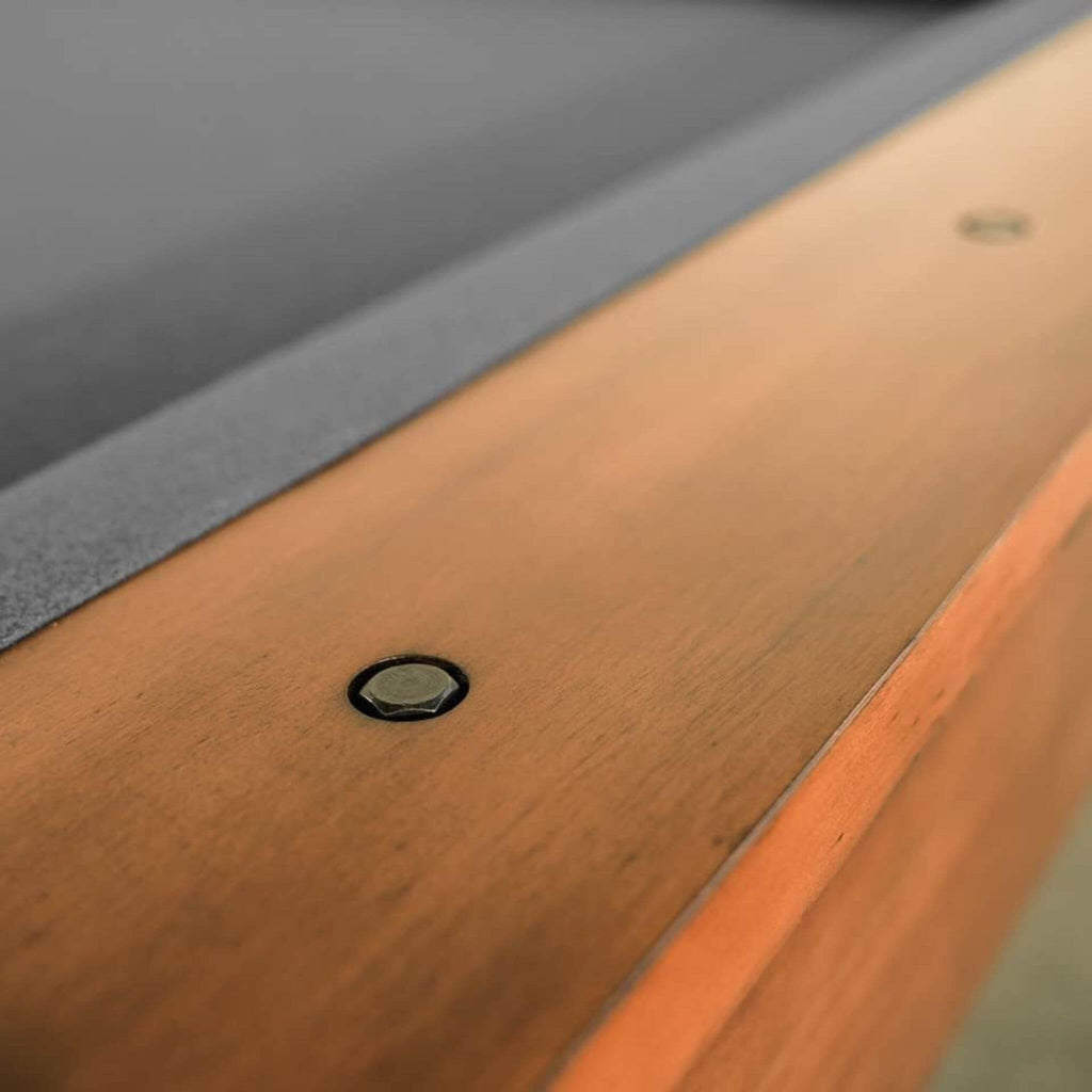 The Presli 8’ Acacia Slate Pool Table