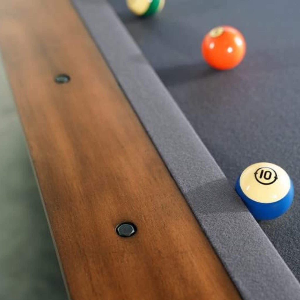 The Presli 8’ Acacia Slate Pool Table